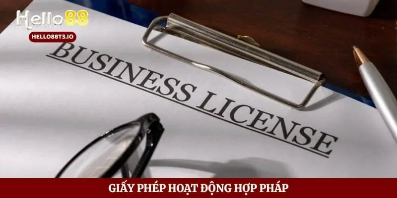 Giới thiệu Hello88 Hình số 1 Giấy phép hoạt động hợp pháp