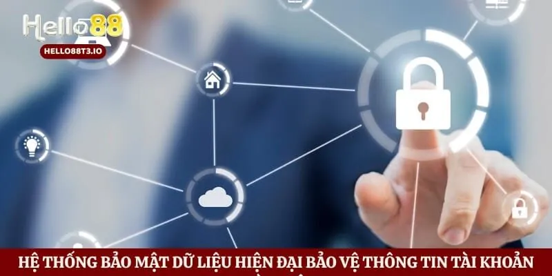 Hệ thống bảo mật dữ liệu hiện đại bảo vệ thông tin tài khoản toàn diện