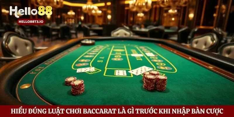Baccarat Là Gì? Hướng Dẫn Luật Chơi Từ Nhà Cái Hello88 Hình số 3 Hiểu đúng luật chơi Baccarat là gì trước khi nhập bàn cược