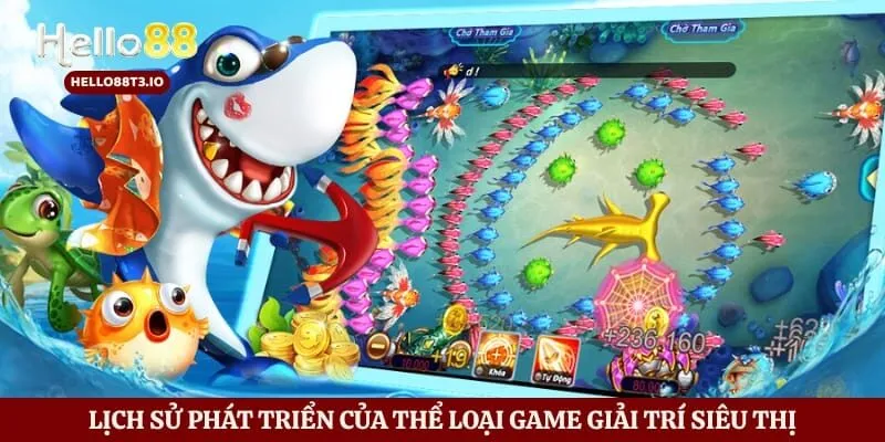 Bắn Cá H5 - Hành Trình Chinh Phục Thế Giới Đại Dương Hình số 2 Lịch sử phát triển của thể loại game giải trí siêu thị