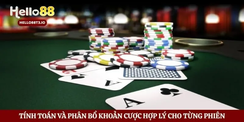 Baccarat Là Gì? Hướng Dẫn Luật Chơi Từ Nhà Cái Hello88 Hình số 4 Tính toán và phân bổ khoản cược hợp lý cho từng phiên